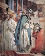 Fra Filippo Lippi Details of The Mission of St Stephen oil painting reproduction